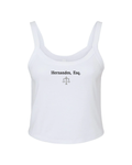 Embroidered Esquire Tank