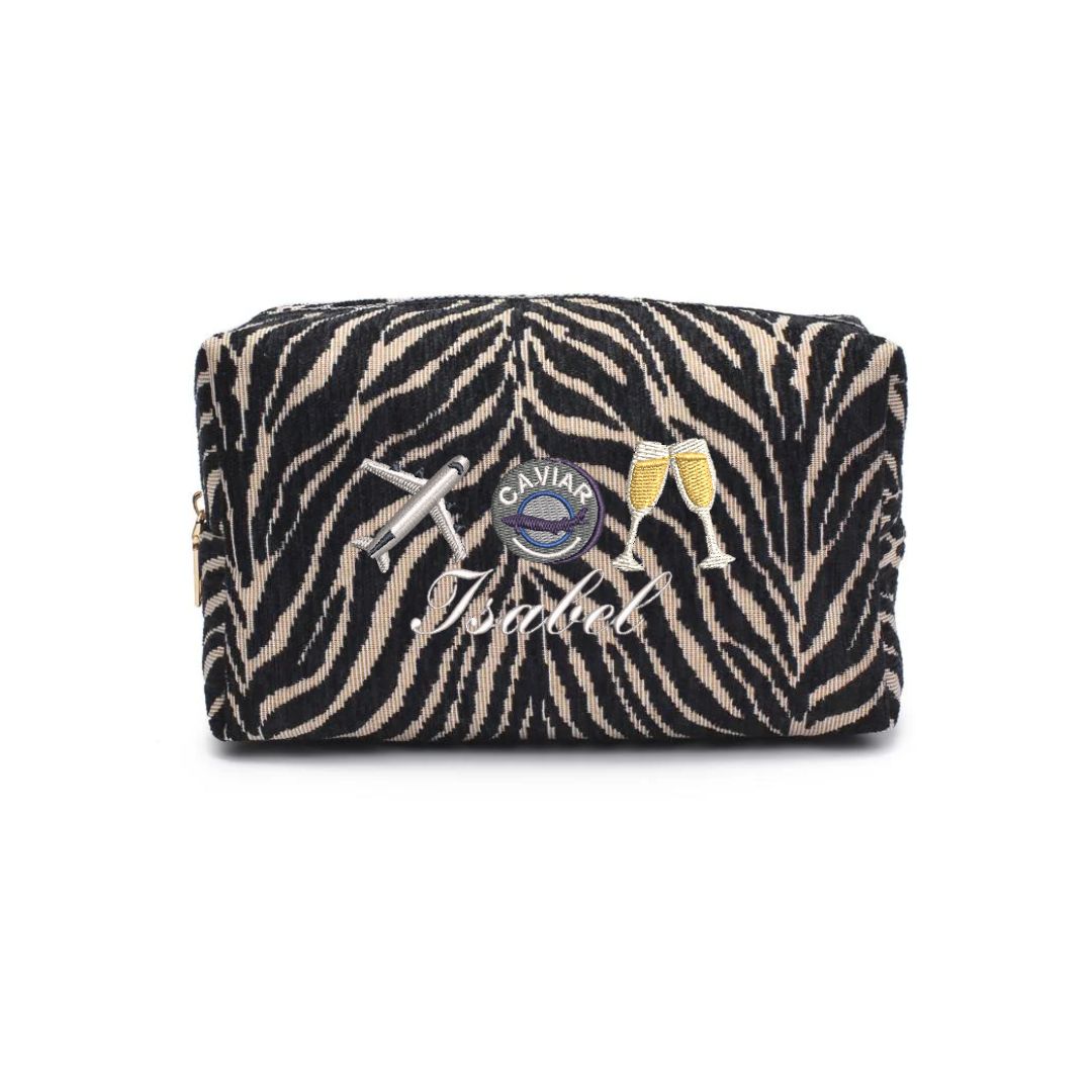3 Icon Zebra Pouch
