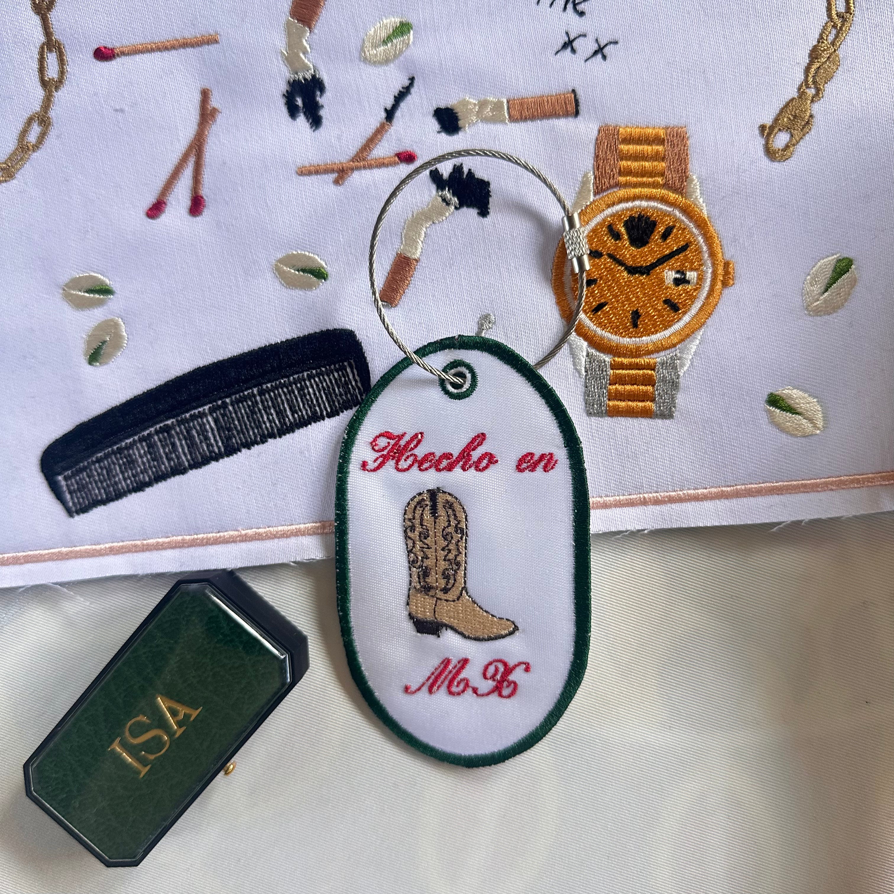 Hecho En Mexico Luggage Tag