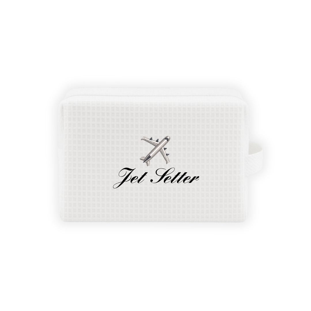 Jet Setter Waffle pouch