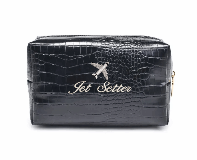 Jet Setter Croc Pouch