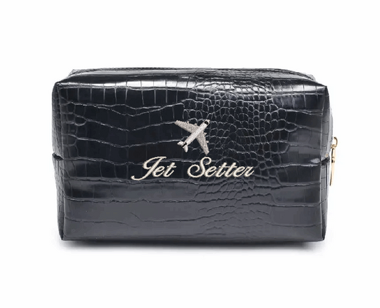 Jet Setter Croc Pouch