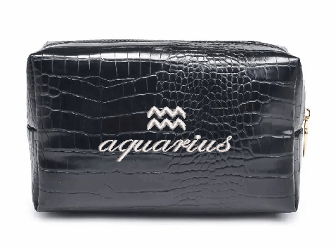 Zodiac Croc Pouch