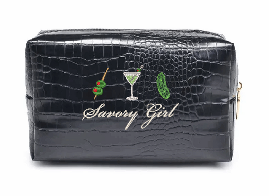 Savory Girl Croc Pouch