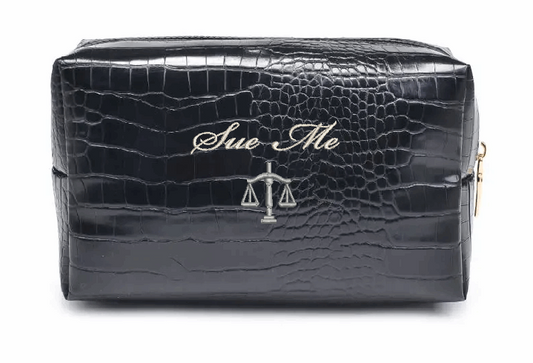 Sue Me Croc Pouch