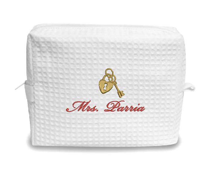 Bridal Waffle Pouch