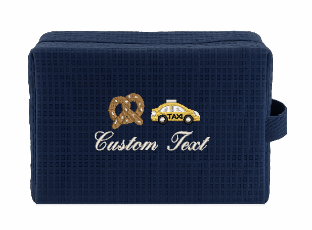 Custom 2 Icon Waffle Pouch