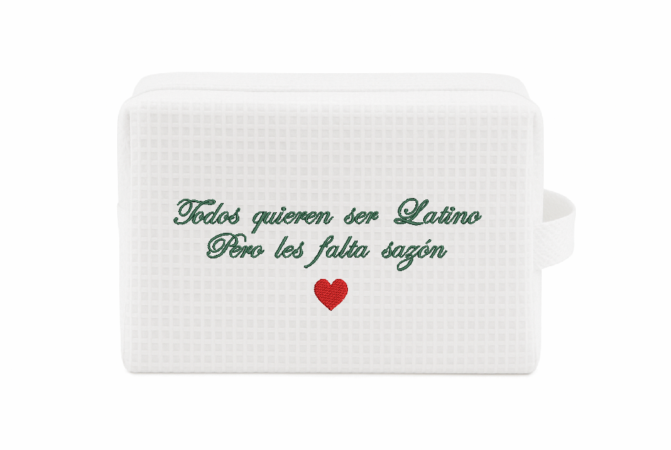 Todos Quieren ser Latino Waffle Pouch