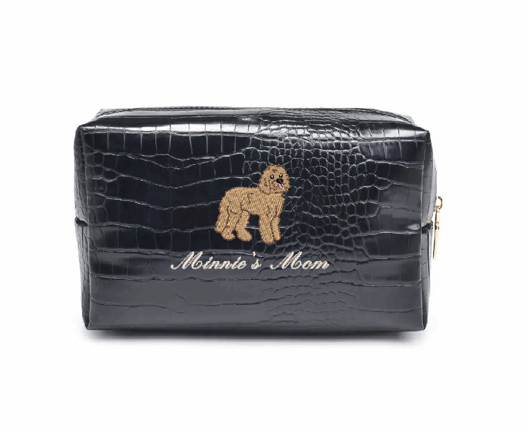 Dog Mom Croc Pouch